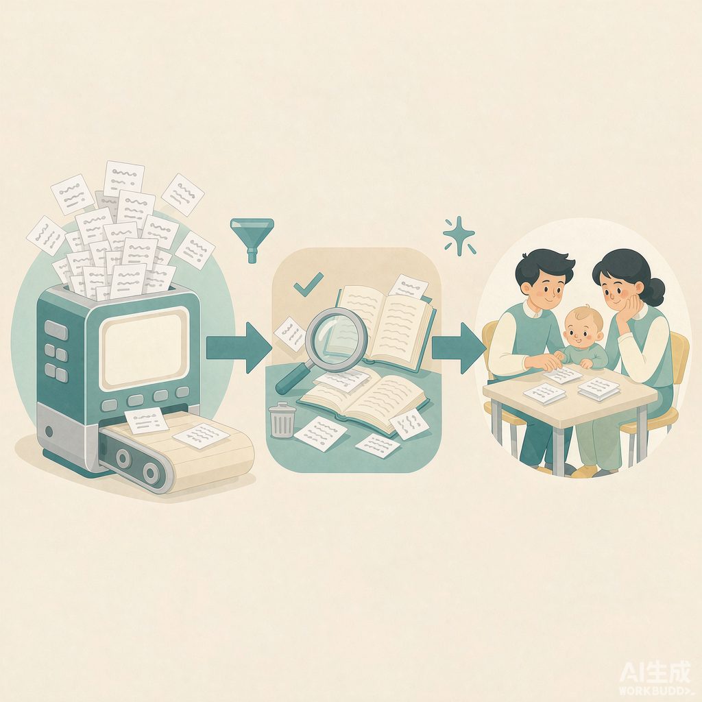 AI取名的弊端 人机结合取名流程示意图